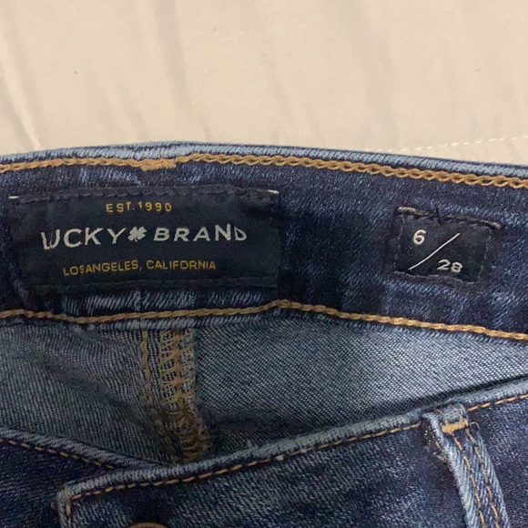 Lucky Brand Skinny jeans Size 6 - Picture 2 of 4